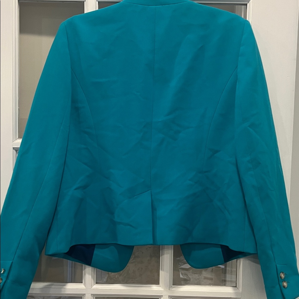 LOFT Vibrant Teal Blazer - Picture 7 of 12